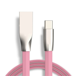 Sotkeutumaton USB-C-kaapeli sinkkiliittimellä-Murtumaton kaapeli Pink one size