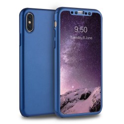 PC case 360 iPhone XS Max Blue