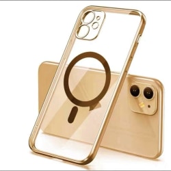 MagSafe-deksel til iPhone 13 med gulldetaljer Gold