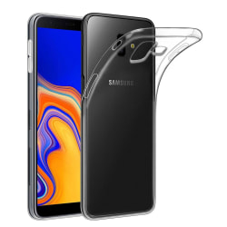 Skal Samsung J6 Plus 2018 i genomskinligt gummi Transparent