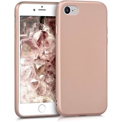 Soft shell (TPU) i metallic farge, iPhone 7/8/SE20/SE22 Gold