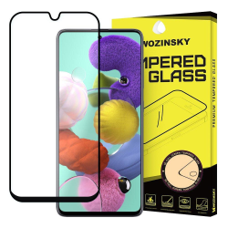 Skärmskydd Samsung A71 / Note 10 Lite i härdat glas Fullskärm Svart
