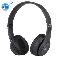Bluetooth Stereo Hörlurar P47 med mikrofon Svart