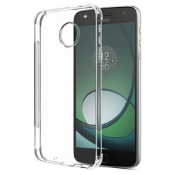 Motorola Moto G5 deksel i gjennomsiktig gummi Transparent