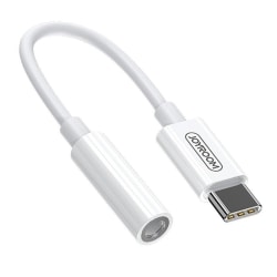 Adapter USB-C till 3.5mm för Samsung S20/S21/S22 Vit