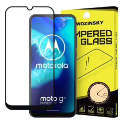Heldeksel Motorola Moto G8 Power Skjermbeskyttelse i herdet glass Transparent