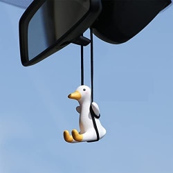 Bil flygande anka hängande prydnad Söt Swing Duck Visa hänge