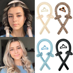 Kvinnor Flickor Ribbon Hair Curling / Heatless Curling Rod / Pannband Snow Bud