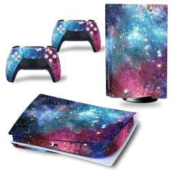 Ps5 Sticker Skin Wrap Decal Cover för Playstation 5-kontroller Nebula