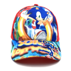 Sonic The Hedgehog baseballkeps Cap sommarhatt Barnpresent D