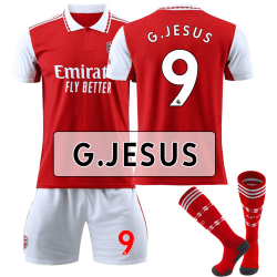 Arsenal Fc Fotbollströja Youthkids Shirt Fotbollströja Set #9 10-11Y