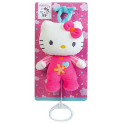 Hello Kitty Mjukis Gosedjur Speldosa 20 cm Rosa