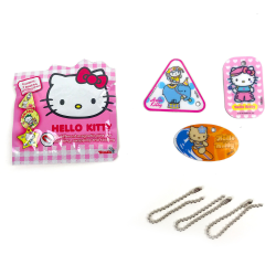 Hello Kitty Magneter med hänge Nyckelring multifärg