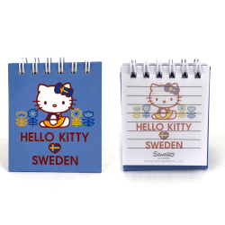 Hello Kitty Spiralblock med Magnet Sweden multifärg