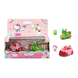 Hello Kitty Apple Bil & Keroppi Coconut Skoter - Dickie Toys multifärg