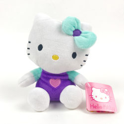 Hello Kitty Mjukis Gosedjur  Lila 15 cm multifärg