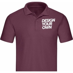 Suunnittele oma Pike trøje XX-Large Viininpunainen