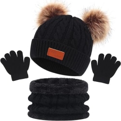 Varm halsduk och handskar Set för barn(nior), Child Winter Kn