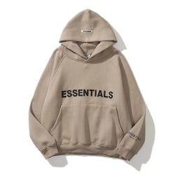 Essentials Hoodie Fear Of God Letter Branch Line Hooded Khaki M