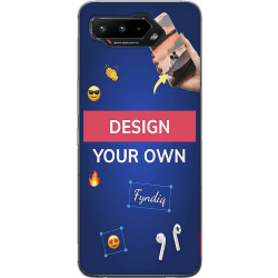 Design ditt eget Asus ROG Phone 5 Gjennomsiktig deksel