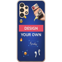 Design ditt eget Samsung Galaxy A13 Gjennomsiktig deksel