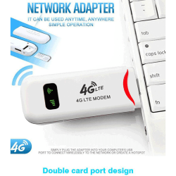 4G LTE trådlös router USB dongel 150 Mbps modem