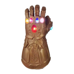 Infinite handskar lysande leksak för barn Avenger Thanos brown men