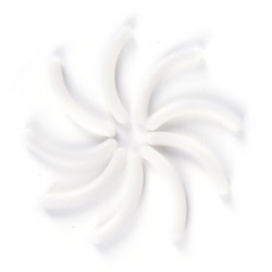 15st påfyllning gummikuddar smink verktygsbyte ögonfrans curle White