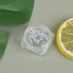 50st Tand Skönhet Diamant Dental Kristall Tand Smycken Ornament White