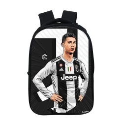 Football Crowe Around Ronaldo kuviollinen olkareppu koululaukku korkealaatuinen