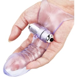 Vibrator Finger Sexleksaker för onani för kvinnor