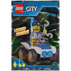 LEGO City Figurer - Figur + Mc Fyrhjuling 951805 Limited Edition