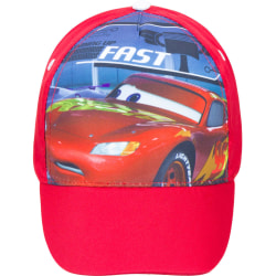ZTR Keps Cap Hat Disney Pixar Cars Mcqueen Fast Röd 54cm