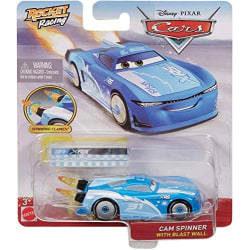 Disney Pixar Cars Bilar Metall bil ROCKET Racing - Cam Spinner 3