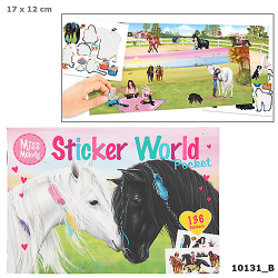 Miss Melody pyssel Häst - Sticker World Pocket 136st stickers