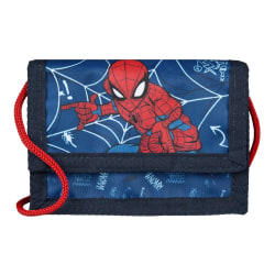 ZTR Plånbok Wallet 14x10cm Marvel Spiderman Spider-man Blå med r