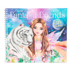 Top Model Pysselbok Create your Fantasy Friends 375st stickers