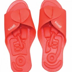 Yantra Twinflex sko sandal Toffel Vändbar - Röd 34/37