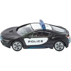 Leksaksbilar Bilar Cars SIKU Micki BMW i8 Police polis svart 153