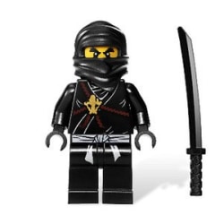 LEGO Ninjago - Figur - Black Cole Klassisk NJO2-3