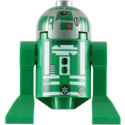 Star Wars Figurer Robot Droid R3-D5  R3D5 grön BL2