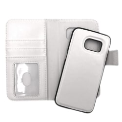 Magnetskal/plånbok "2 i 1" Samsung S7 - fler färger Vit