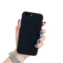 iPhone 7/8 PLUS Ultratunn Silikonskal - Svart - fler färger Svart