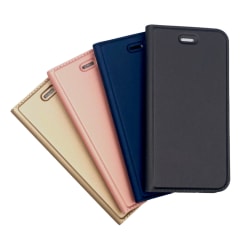 Plånboksfodral Ultratunn design Samsung S8 - fler färger Mörkgrå