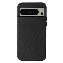 SKALO Google Pixel 8 Pro Carbon Fiber TPU cover - Sort Black