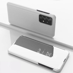 Samsung A53 5G Clear View Spegel fodral - Silver Silver