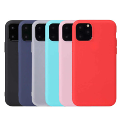iPhone 11 Pro Ultratunn Silikonskal - fler färger Rosa
