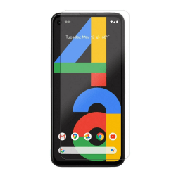 2-PACK SKALO Google Pixel 4A Skärmskydd i Härdat glas Transparent