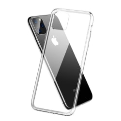 Gennemsigtigt silikone TPU etui til iPhone 11 Pro Max Transparent