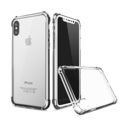 Erittäin vahva silikonikuori iPhone XR Transparent